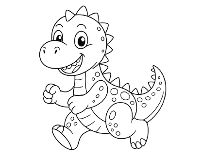desenhos de dinossauros para colorir para imprimir e colorir - imagem 13